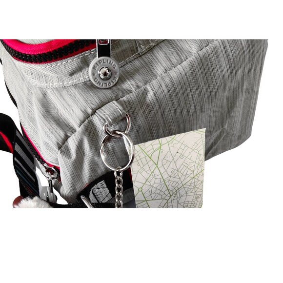 brand new Kipling vintage crossbody bag Reth medium grey - Picture 5 of 6